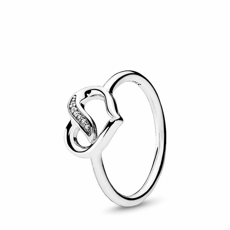 Pandora Dreams of Love Promise Ring Online NZ, Sterling Silver (148025-PST)